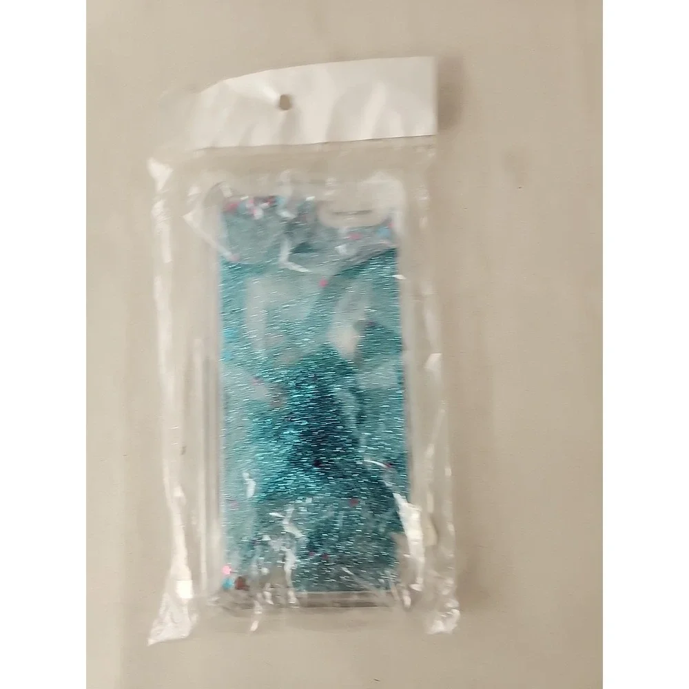 NIB Bling Sparkle IPhone 4 Hard Case Shining Glitter Stars Liquid Quicksand NEW